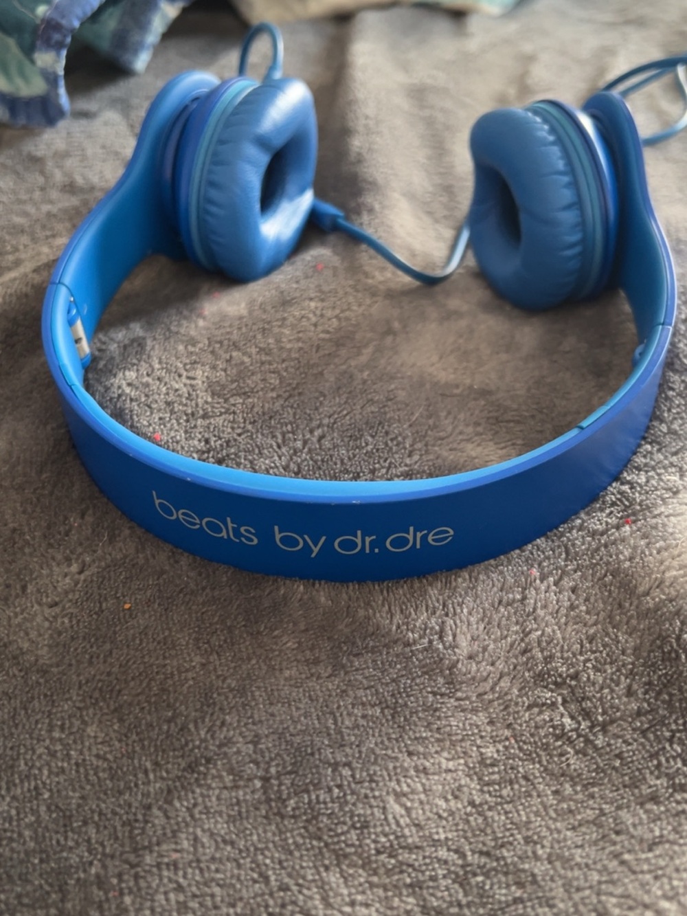 Beats By Dr. Dre Studio 1st Gen Blue Wired Headphones